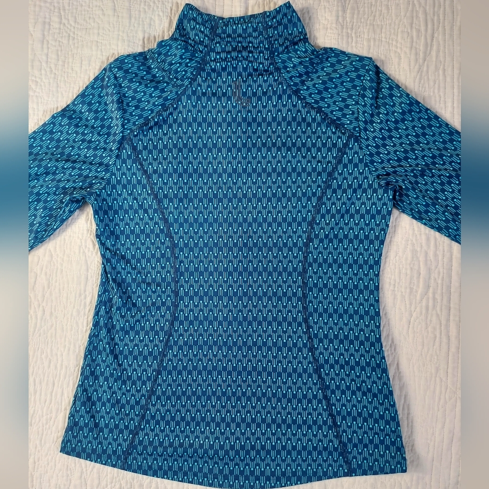Lole Womens Essential Full Zip Active Long Sleeve In Blue - Picture 7 of 9
